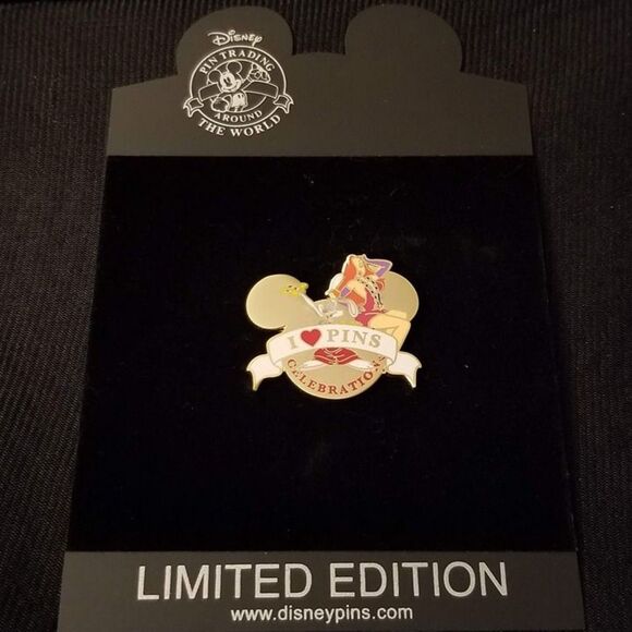 Disney Jessica Rabbit Pin LE 1000 I Heart Pins Love Trading Celebration Roger - Picture 9 of 10